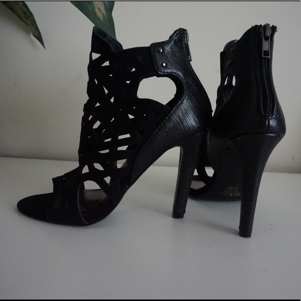 Black Sandal Heels